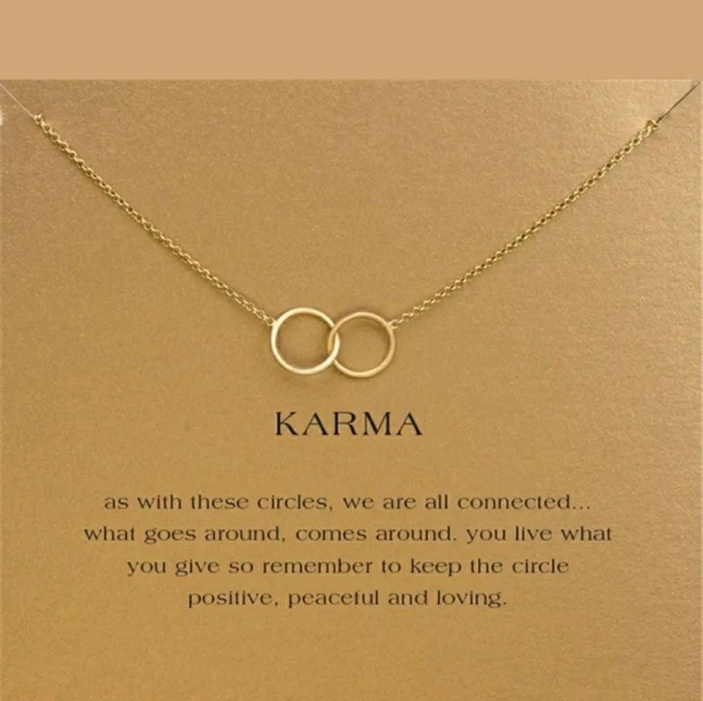 16" karma necklace